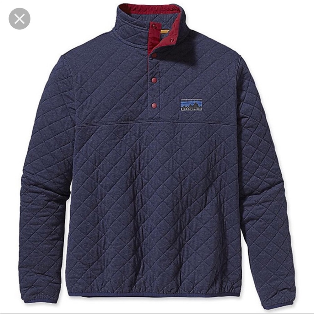 Men’s Patagonia Diamond Quilt Snap-T Pullover
